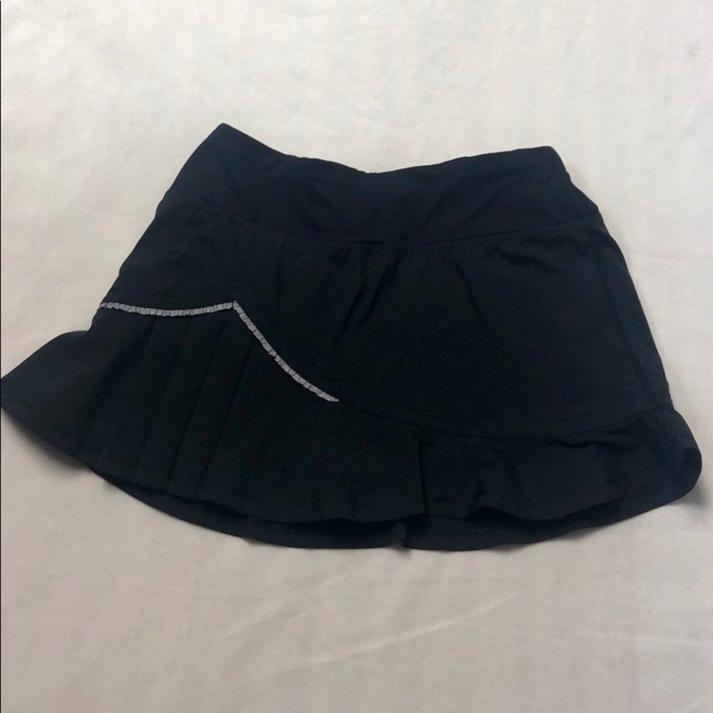 Lululemon Black Tennis Skirt Size 4